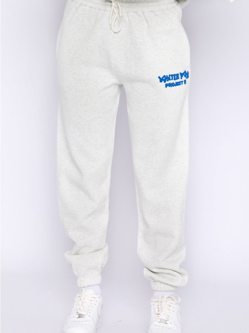 White Fox Boutique Project 5 Sweatpants Gravity Grey | Small